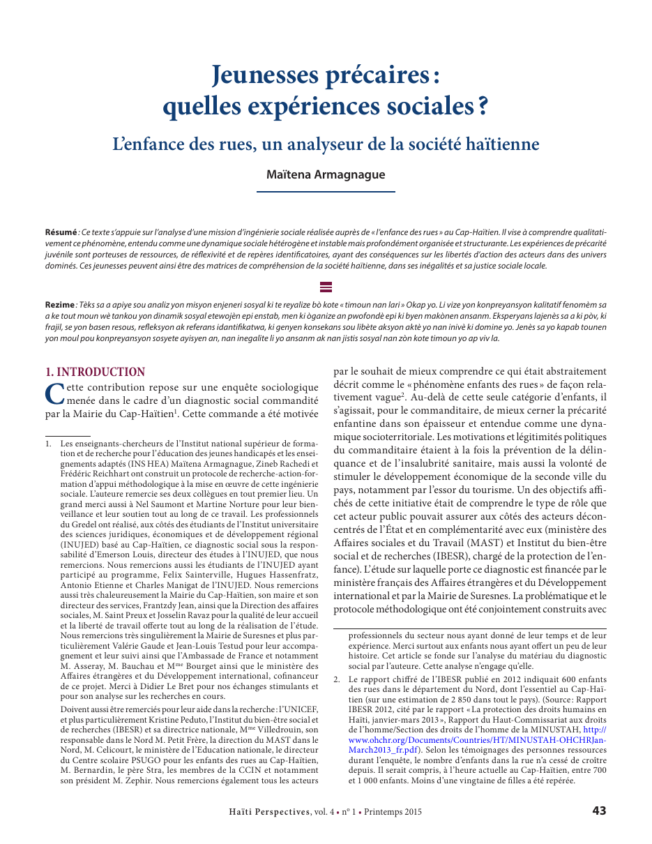 Première page — Maïtena Armagnague