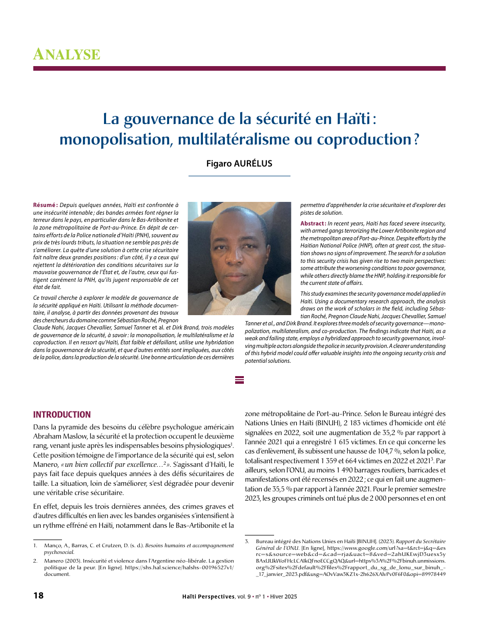 Première page — Figaro AURÉLUS